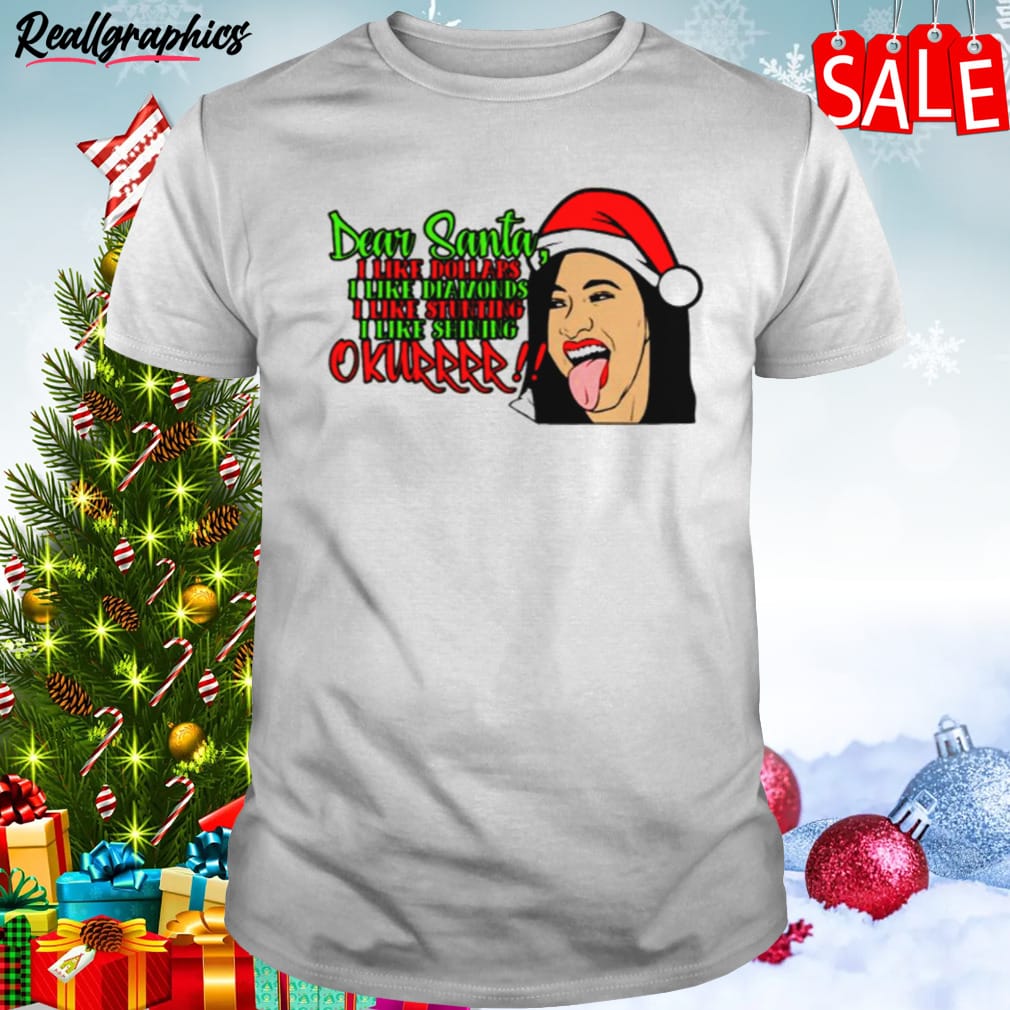 cardi christmas humor shirt