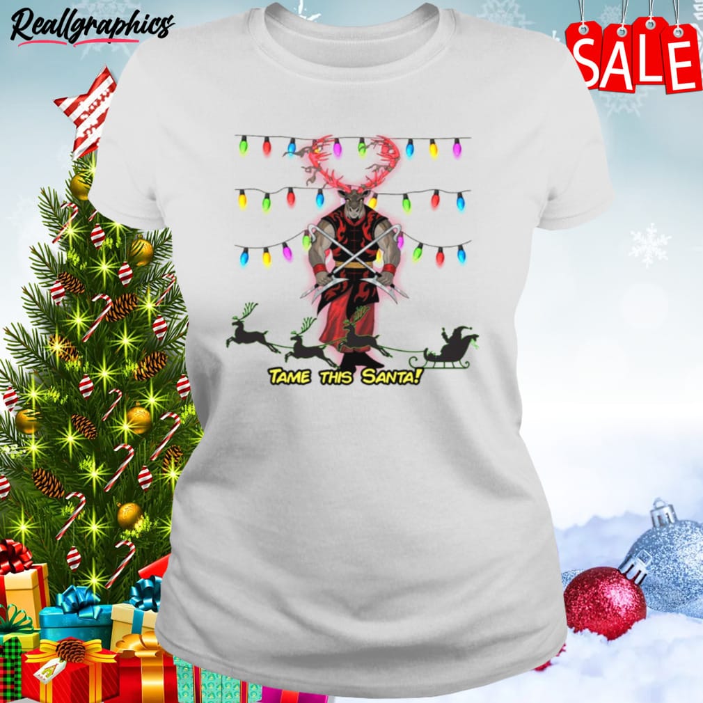 caribwu shu tame this santa shirt