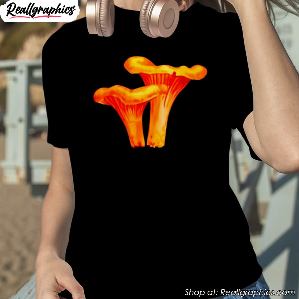 chanterelle mushroom shirt