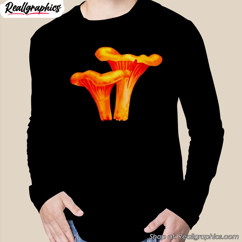 chanterelle mushroom shirt