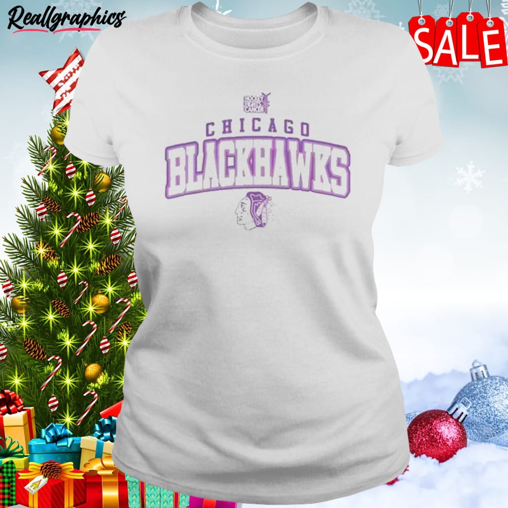 chicago blackhawks levelwear youth hockey fights cancer little richmond unisex shirt