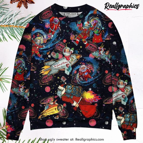 chrismas-santa-in-the-space-ugly-christmas-sweater-1
