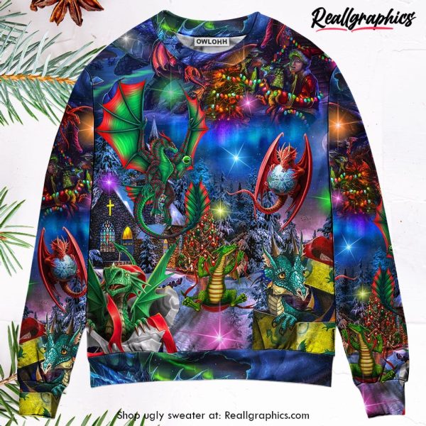 christmas-dragon-light-art-style-ugly-christmas-sweater-1