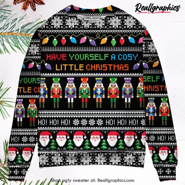 christmas-have-yourself-a-cosy-little-christmas-ugly-christmas-sweater-1