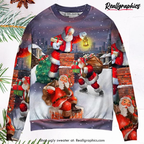 christmas-having-fun-with-santa-claus-gift-for-xmas-art-style-ugly-christmas-sweater-1