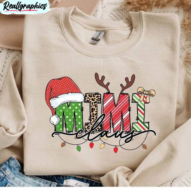 christmas mimi shirt, merry mimi short sleeve unisex t shirt