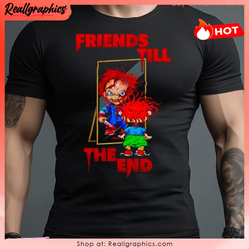 chucky horror friends till the end shirt