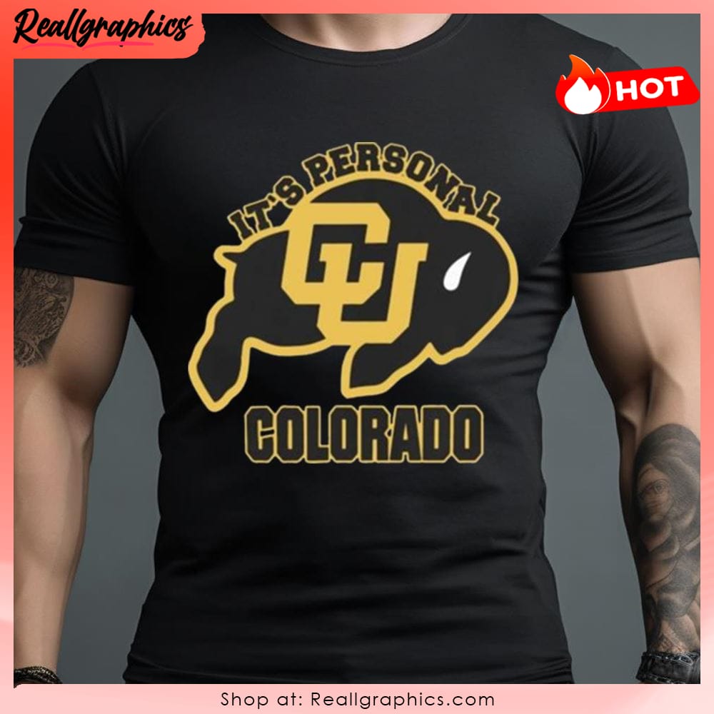 colorado buffaloes it's personal 2023 unisex shirt