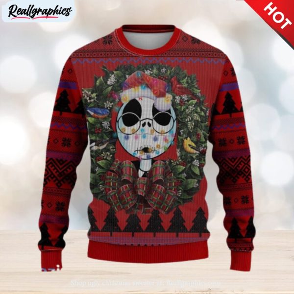 funny jack nightmare before christmas mc ugly christmas sweater , christmas sweatshirt for sale