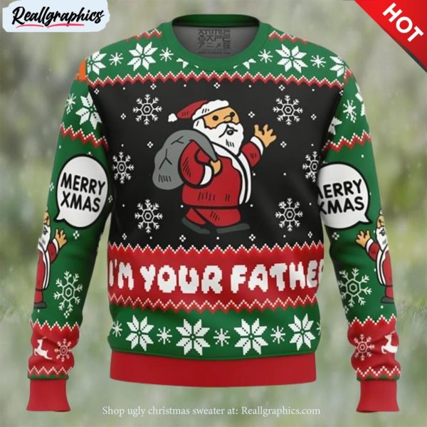 funny xmas spoiler christmas santa claus ugly christmas sweater
