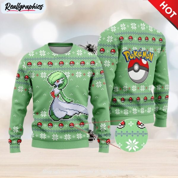 gardevoir gardevoir anime gardevoir xmas pocket monster gift 3d printed ugly christmas sweater
