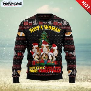 guinea pigs ugly christmas sweater cute christmas gift for family
