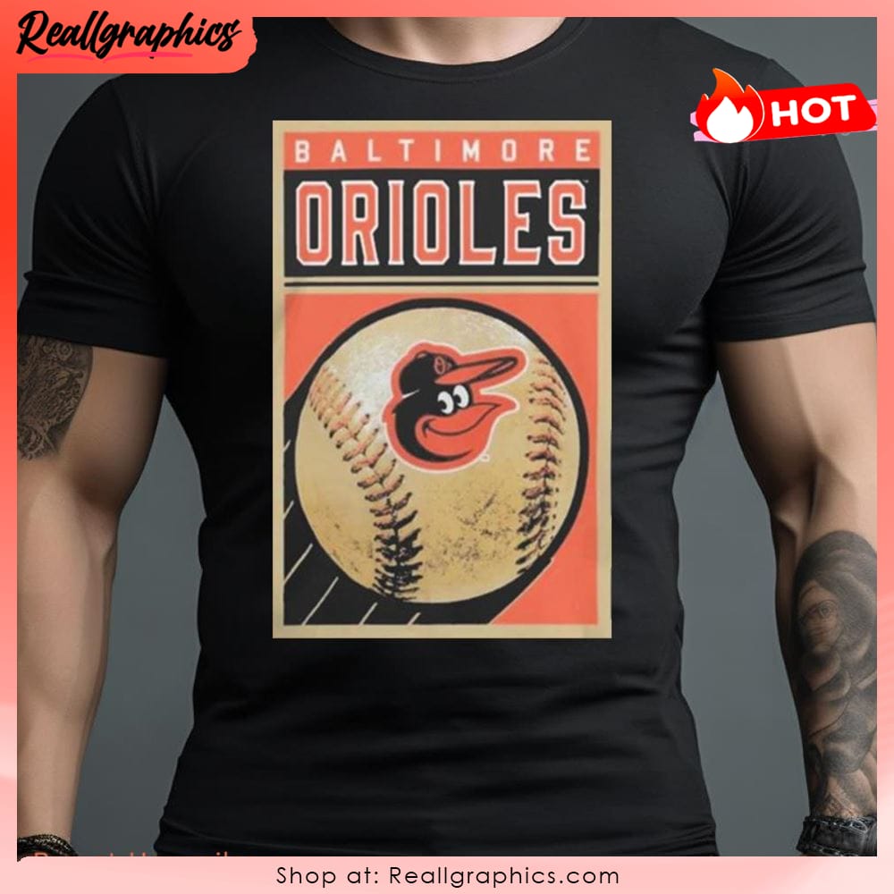 Baltimore Orioles T-Shirts in Baltimore Orioles Team Shop