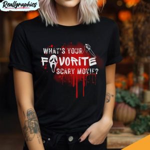horror movie sweatshirt, what's your favorite scary movie crewneck unisex t shirt