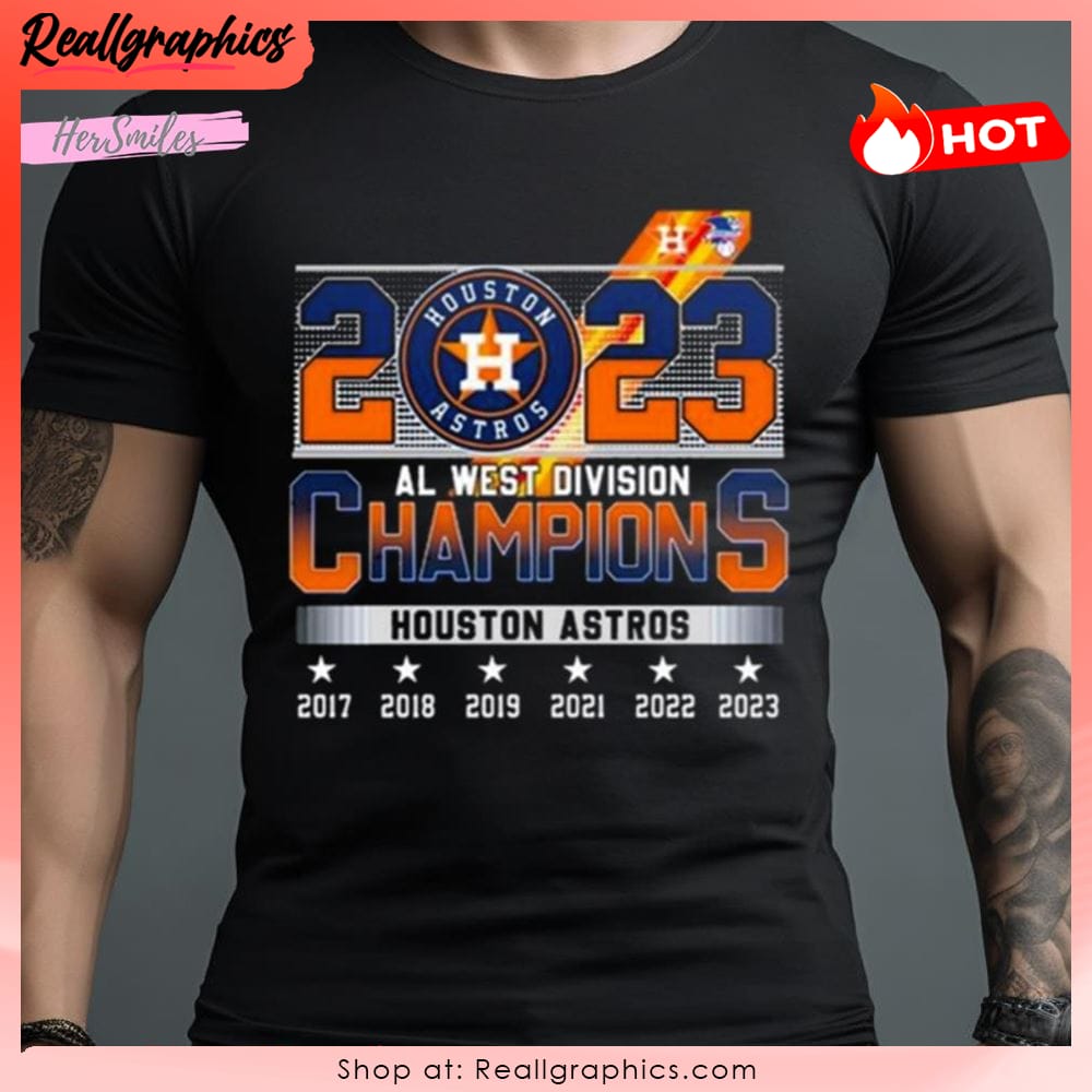 Houston Astros 2023 AL West Champions Shirt
