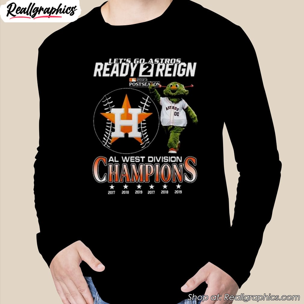 Houston Astros Orbit Mascot AL West Division Champions 2023 Shirt