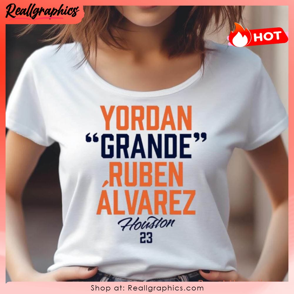 Houston Astros Yordan Grande Ruben Alvarez Shirt - Reallgraphics