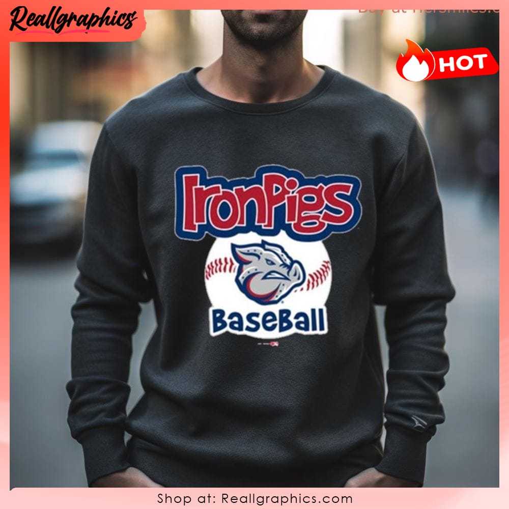 Lehigh Valley Ironpigs Baseball T Shirt