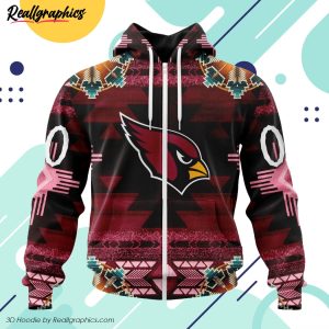 nfl arizona cardinals special native costume design hoodie