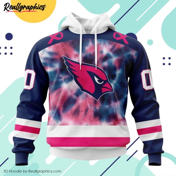 nfl arizona cardinals special pink fight breast cancer all over printed hoodie