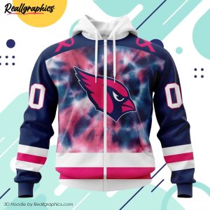 nfl arizona cardinals special pink fight breast cancer all over printed hoodie