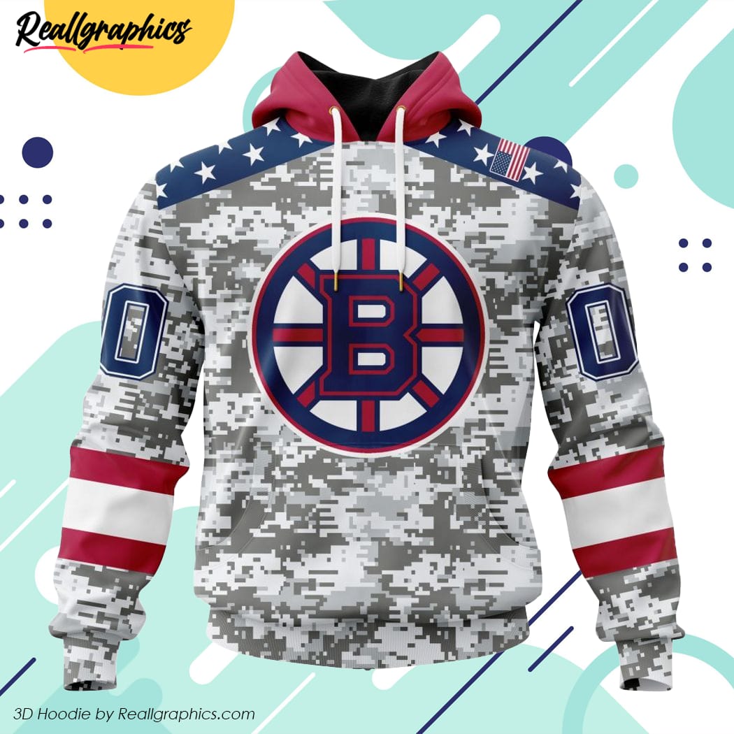 Boston Bruins Hoodie 3D Camo Mix Star Pattern Custom Bruins Gift -  Personalized Gifts: Family, Sports, Occasions, Trending
