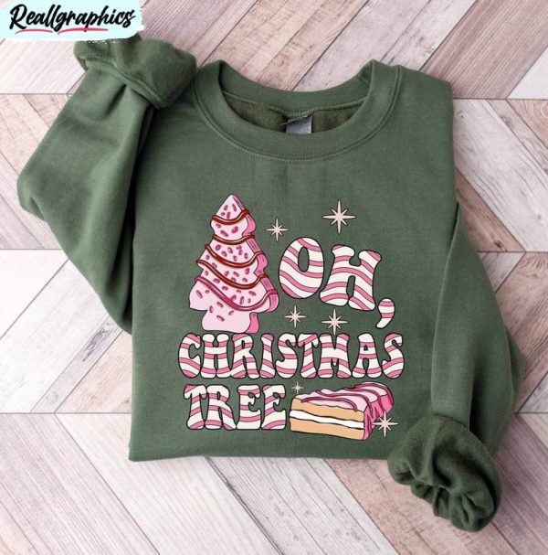 oh christmas tree vintage shirt, christmas crewneck unisex hoodie