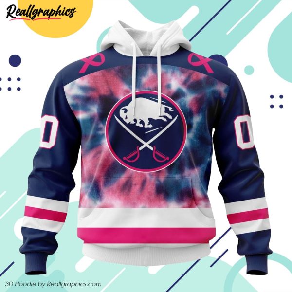 personalized nhl buffalo sabres special pink october fight breast cancer hoodie