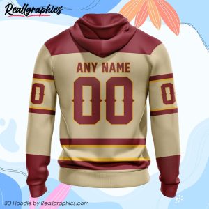 personalized nhl calgary flames 2023 heritage classic concept all over printed hoodie