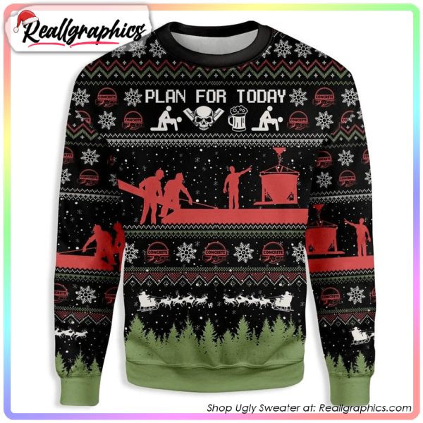 plan for today ugly christmas sweater, christmas gifts