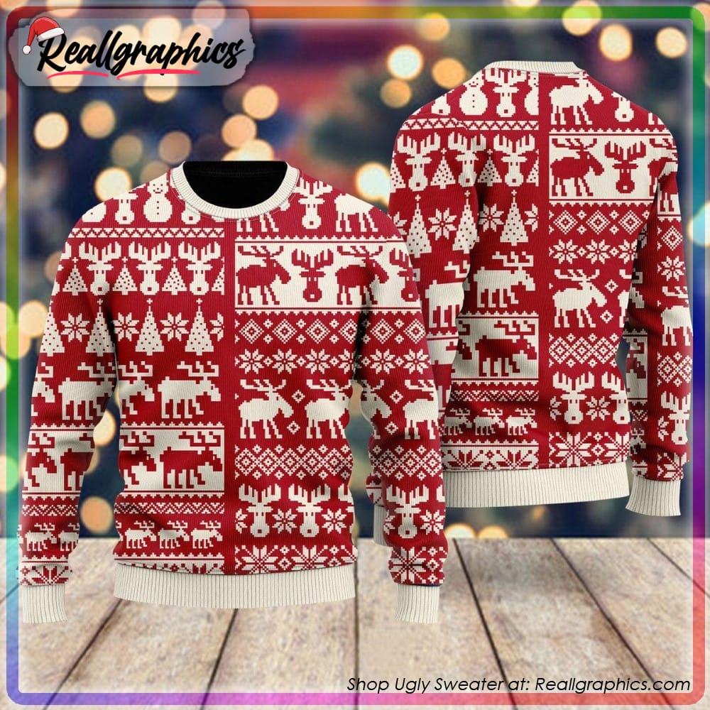 redmas fancy ugly christmas sweater, christmas gifts 2023