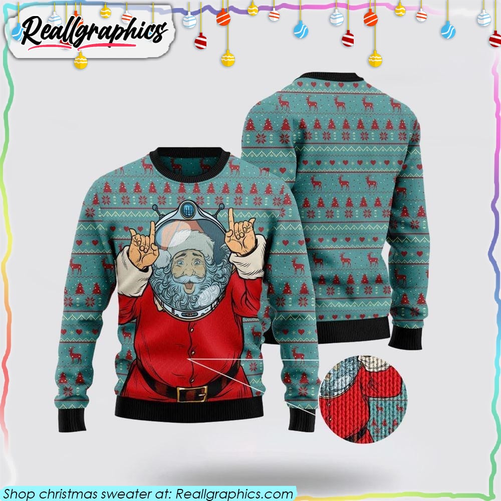 santa-claus-astronaut-3d-printed-christmas-sweater-sweatshirt-3