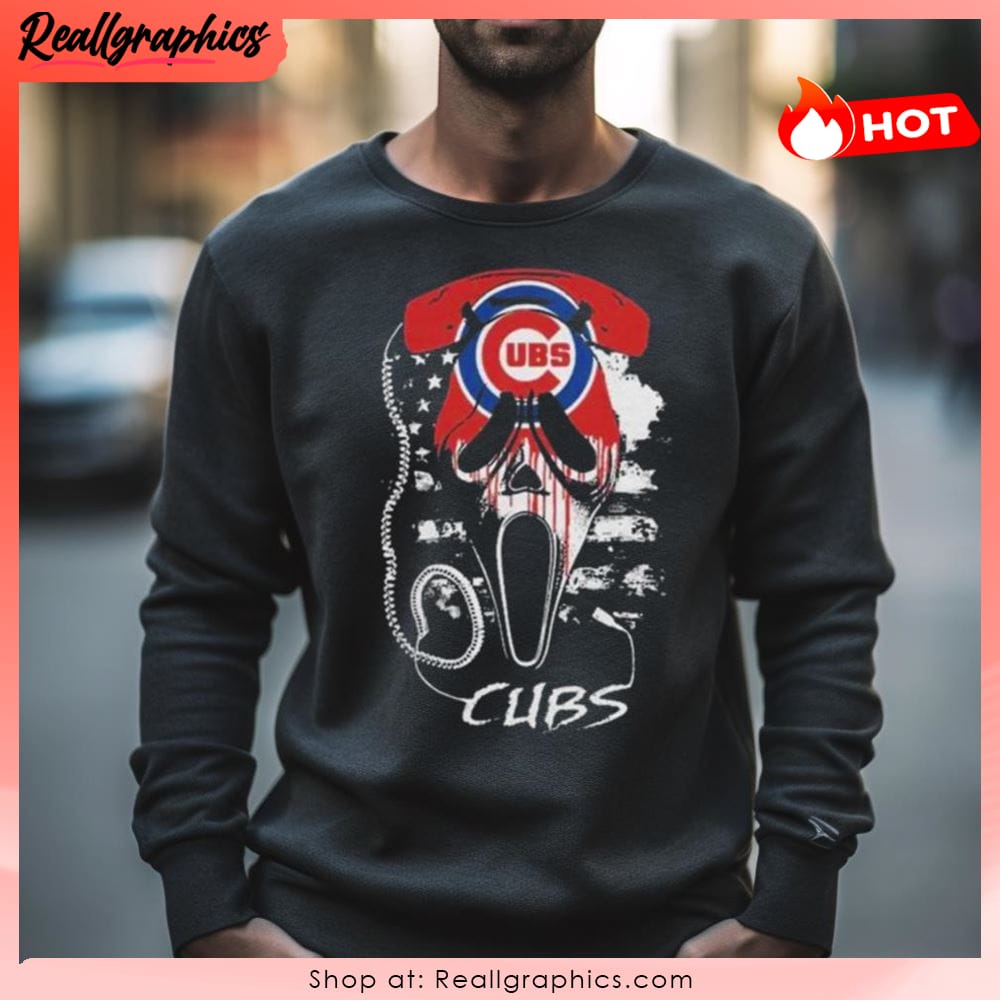 Scream Chicago Cubs 2023 Shirt