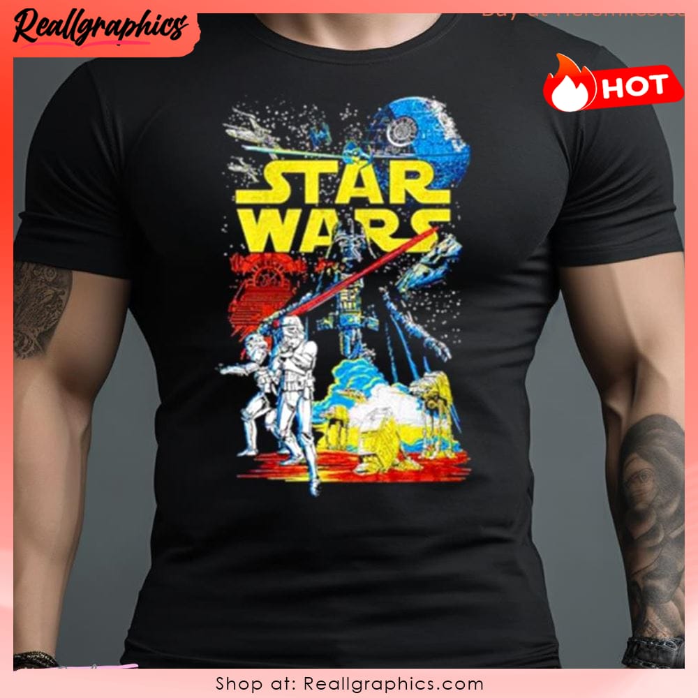 Star Wars Rebel Classic Poster Shirt - Peanutstee