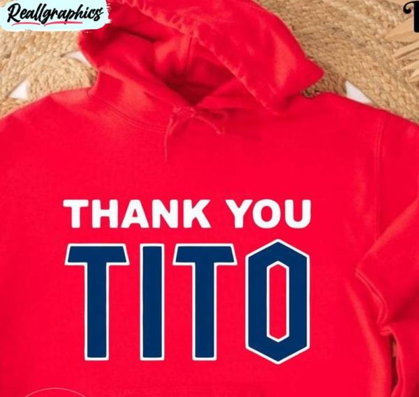 thank you tito trendy shirt, baseball trending unisex t shirt long sleeve