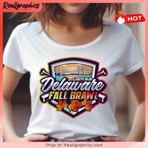 usssa delaware fast pitch delaware fall brawl 2023 logo shirt