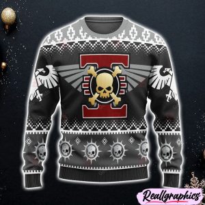 Warhammer-40K-Deathwatch-Skull-Iconic-Ugly-Sweater-Christmas-Sweatshirt-3D-Printed