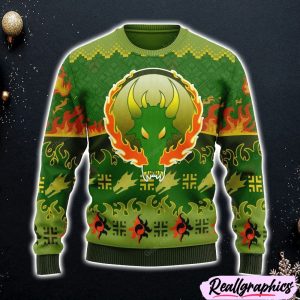 Warhammer-40K-Salamanders-Iconic-Ugly-Sweater-Christmas-Sweatshirt-3D-Printed
