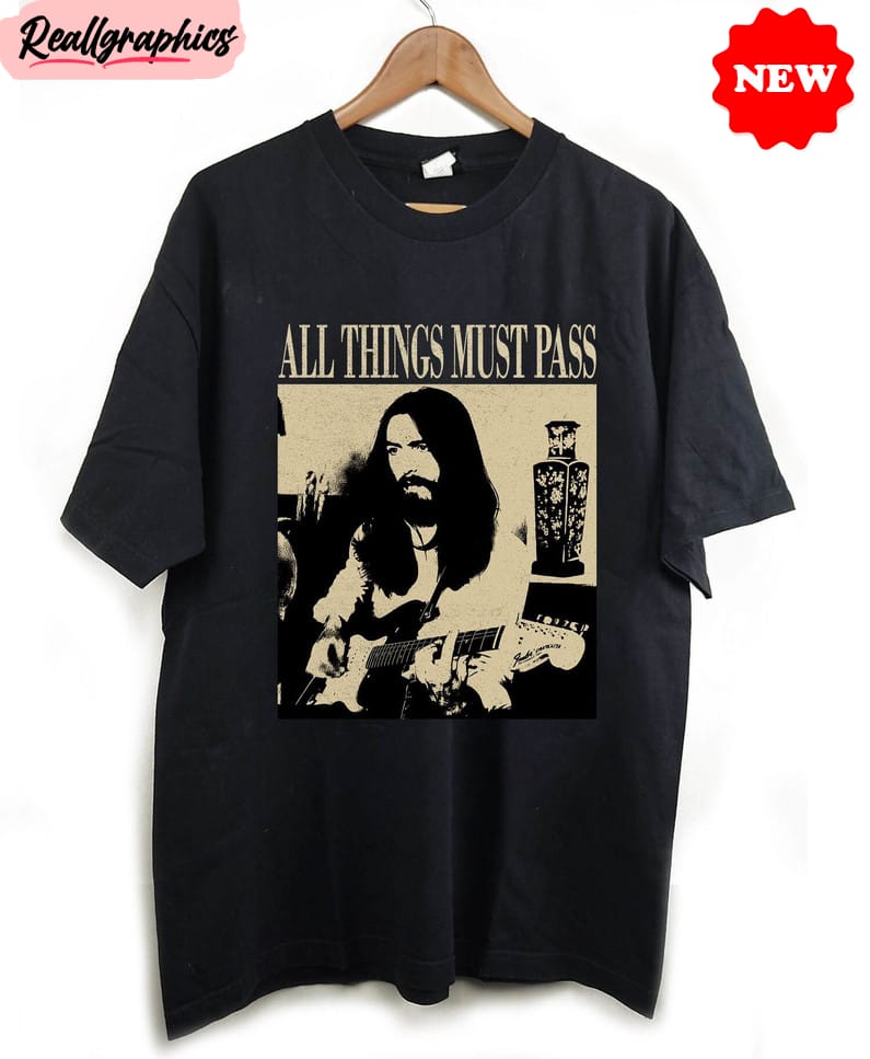 all things must pass shirt, retro movie short sleeve sweater