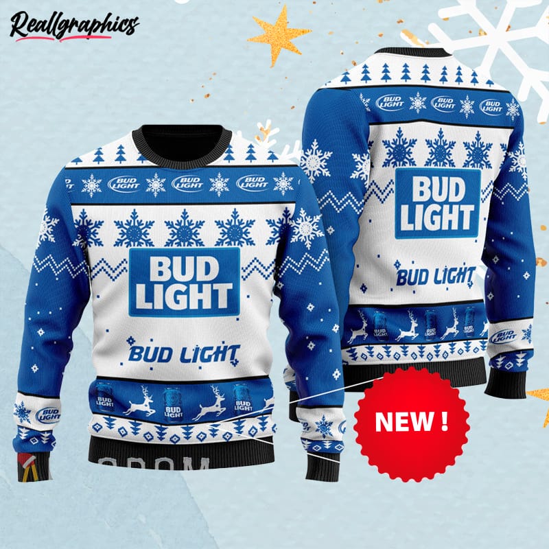 bud light ugly sweater