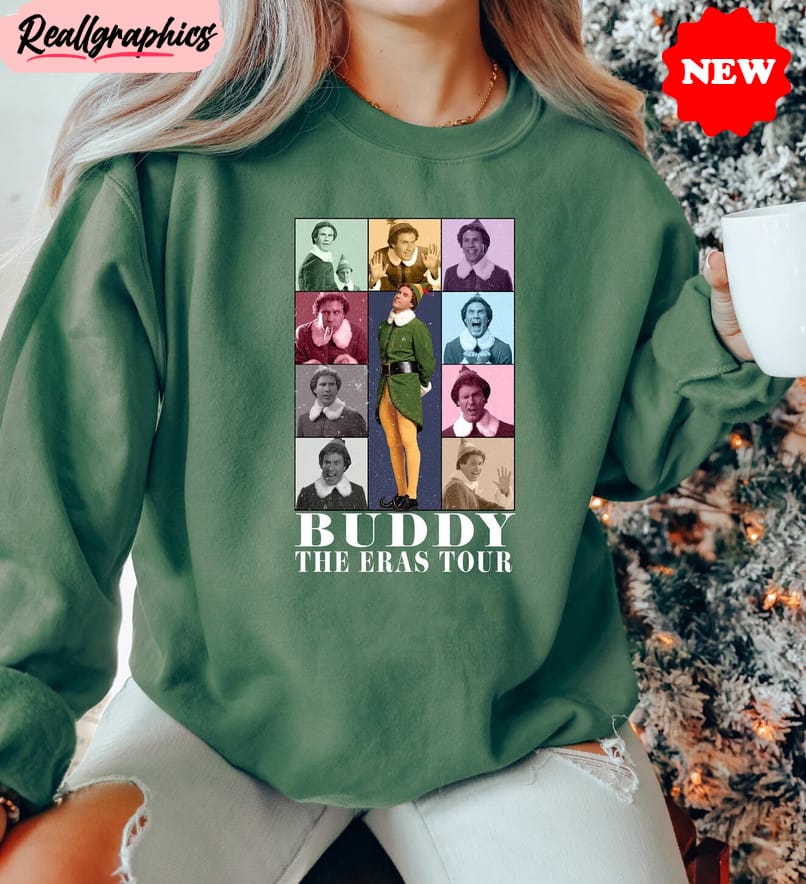 buddy elf shirt, ts era tour elf unisex hoodie sweater