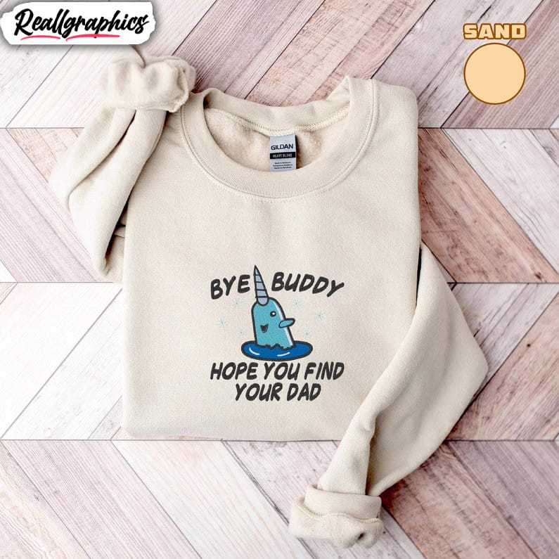 bye buddy sweatshirt, elf christmas t-shirt long sleeve