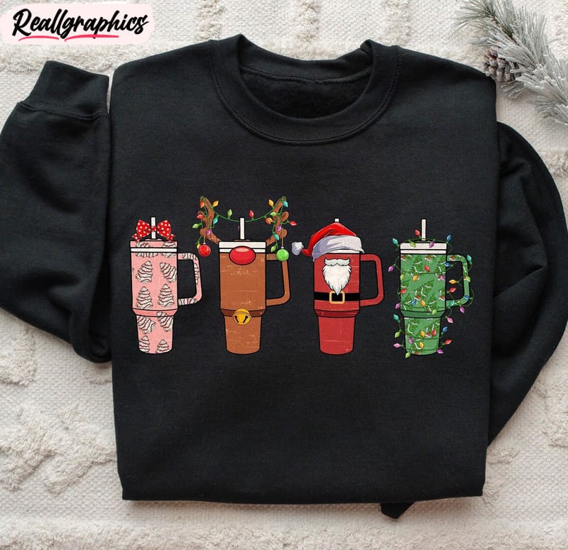 christmas coffee shirt, christmas funny unisex shirt hoodie