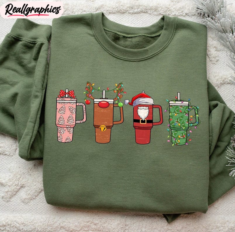 christmas coffee shirt, christmas funny unisex shirt hoodie