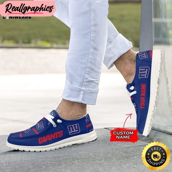 custom-your-name-new-york-giants-hey-dude-shoes