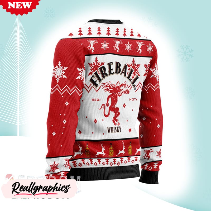 fireball christmas sweater