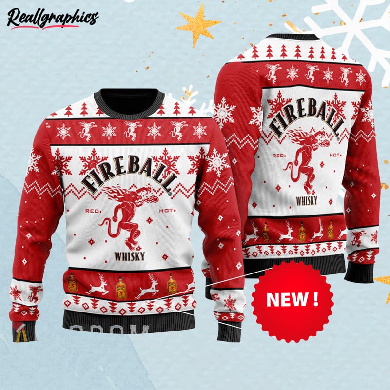 fireball christmas sweater