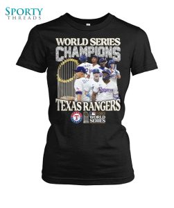 mlb texas rangers 2023 world series champions unisex shirt