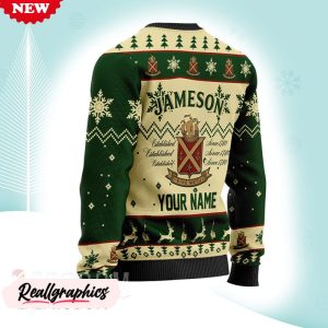 Personalized Jameson Irish Whiskey Sweater