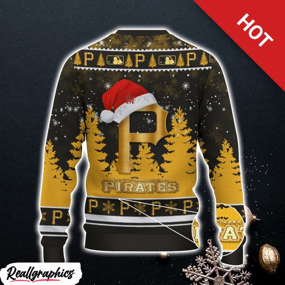 pittsburgh pirates ugly christmas sweater 3d gift for christmas